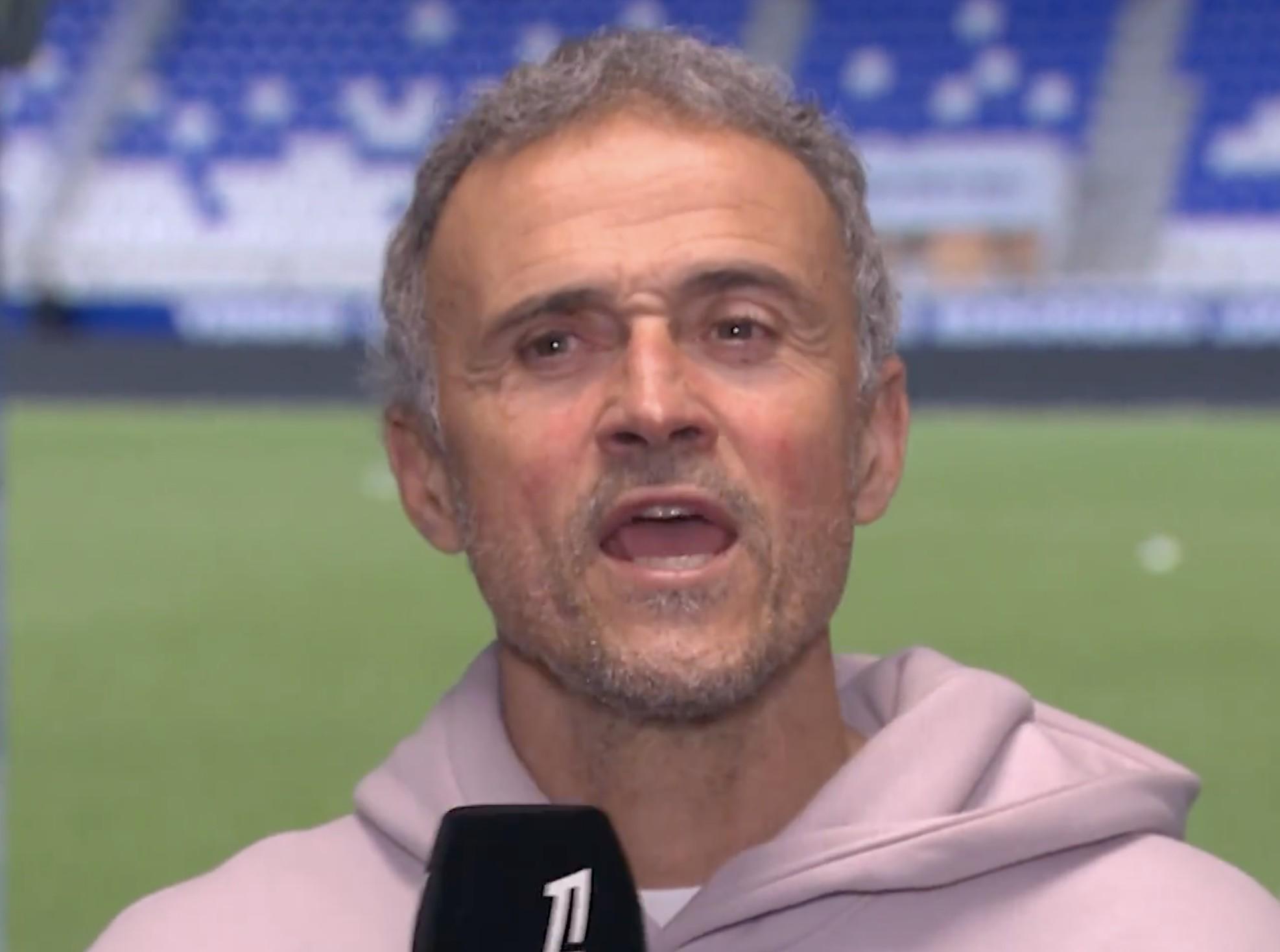 世界杯官方直播平台-恩里克：巴尔科拉的进球让我们解脱；维蒂尼亚是世界前二中场